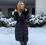 Glint kabát fekete – Innova Fashion – 2. kép